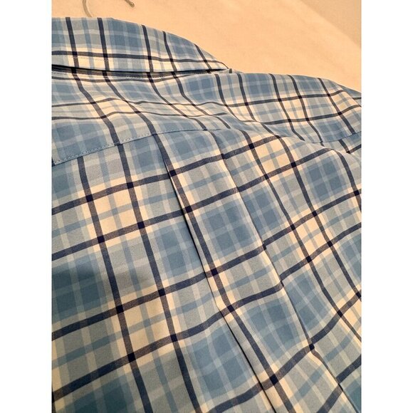 Vineyard vines Men's Size XL Performance Classic Fit Tucker Shirt Blue *Stain* - Picture 11 of 11